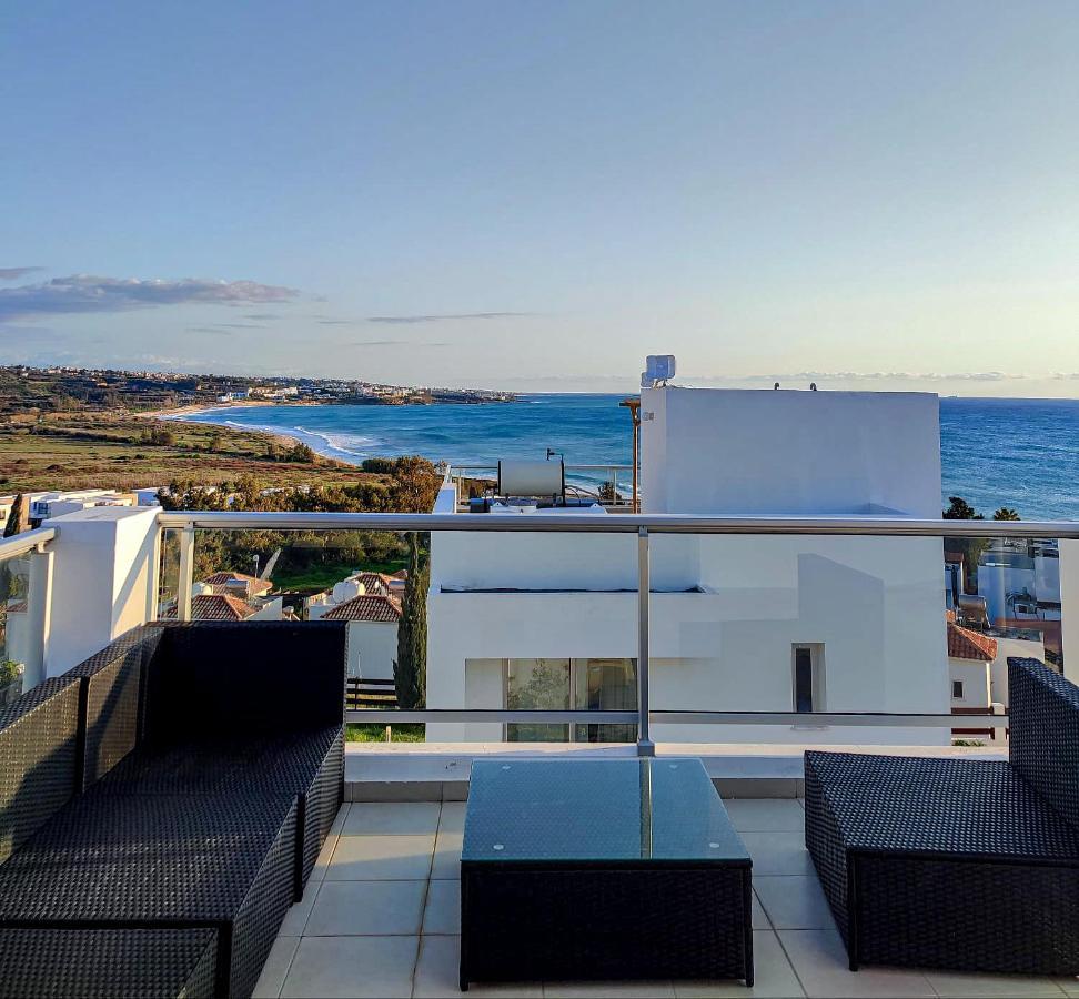 3 Zimmer, Meerblick Villa direkt in Coral Bay Buitenkant foto