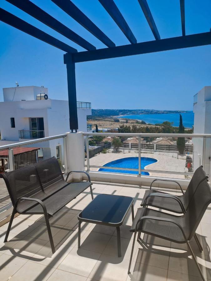 3 Zimmer, Meerblick Villa direkt in Coral Bay Buitenkant foto