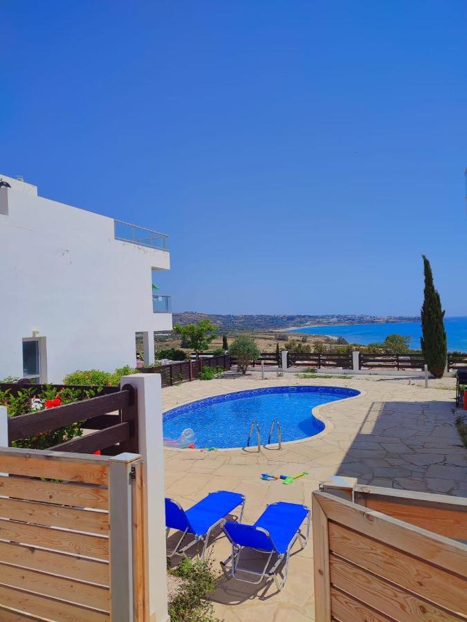 3 Zimmer, Meerblick Villa direkt in Coral Bay Buitenkant foto