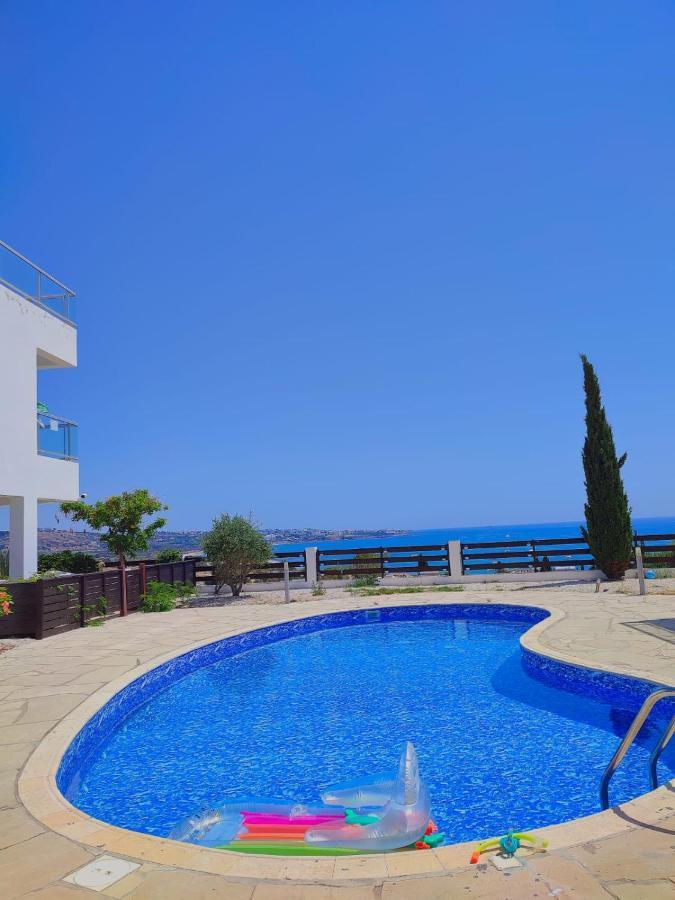 3 Zimmer, Meerblick Villa direkt in Coral Bay Buitenkant foto