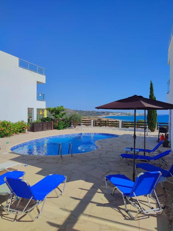 3 Zimmer, Meerblick Villa direkt in Coral Bay Buitenkant foto