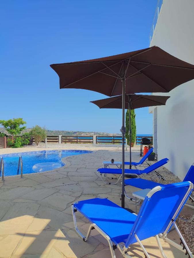 3 Zimmer, Meerblick Villa direkt in Coral Bay Buitenkant foto