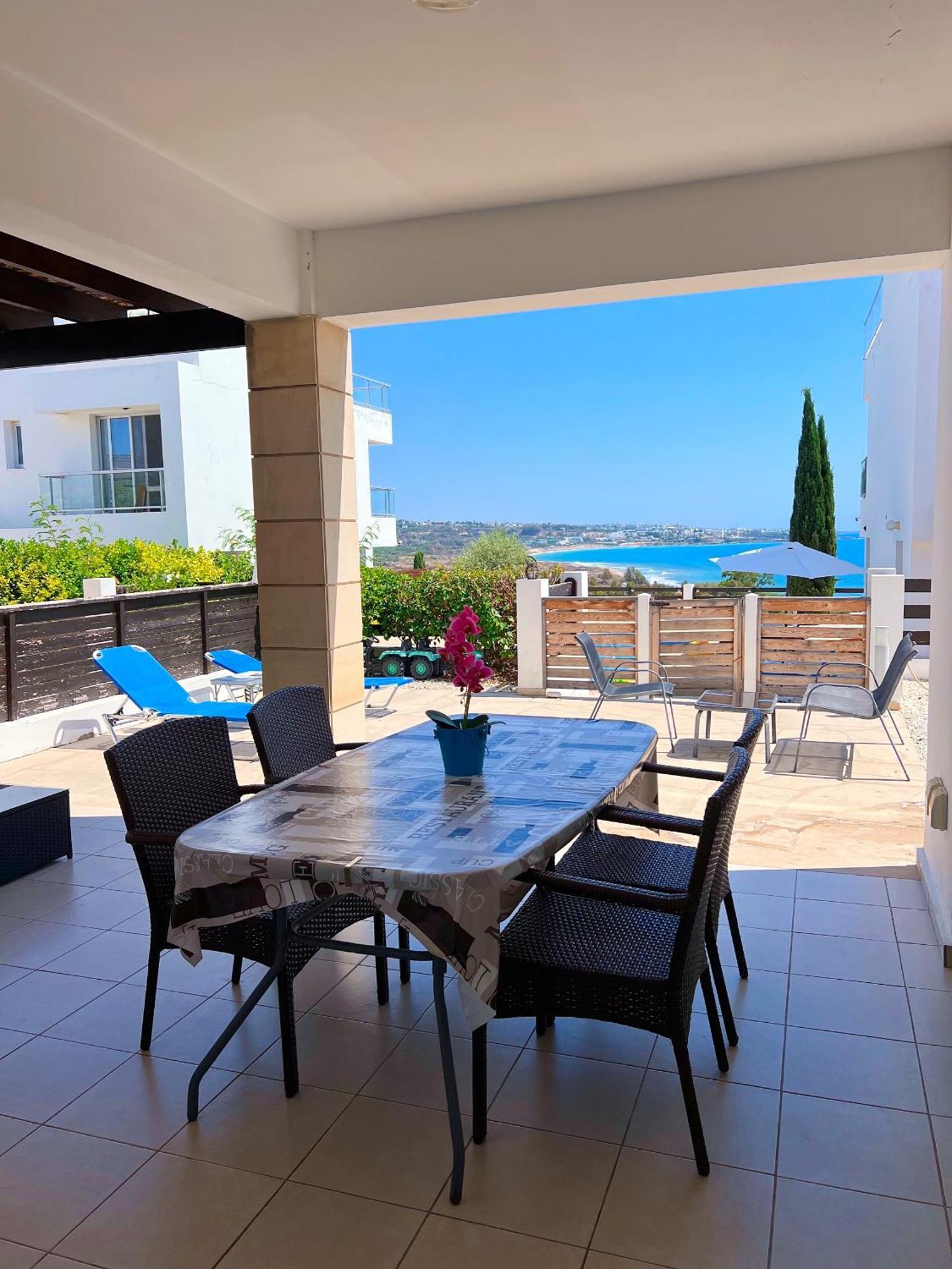 3 Zimmer, Meerblick Villa direkt in Coral Bay Buitenkant foto